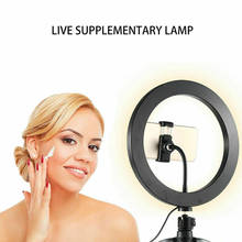 LED Beauty supplement Ring Light fill Lamp USB powered Selfie Dia.26CM Makeup Camera Photo Studio Youtube Live stream Lighting 2024 - buy cheap