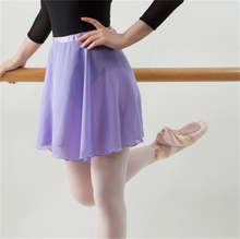 USHINE Ballet Dance Skirt Chiffon Pure Color Floral Print Practice Leotard Ballet Dance Dress Woman girls 2024 - buy cheap