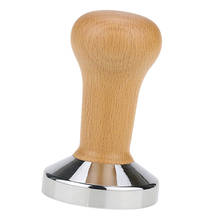 Stainless Ground Coffee Bean Tamper Press Tool W/ Handle 51mm/58mm Base 2024 - buy cheap