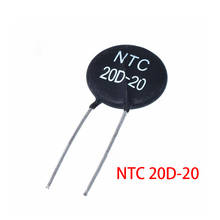 Resistor térmico ntc 20d-20 do resistor do termistor de 5 pces 2024 - compre barato