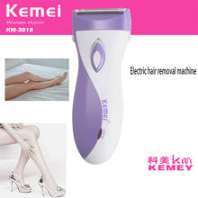 Kemei Rechargeable Electric Epilator Hair Removal Leg Bikini Body Intelligent Anti-clip Electric Depilatory Shaving Machine F30 2024 - buy cheap