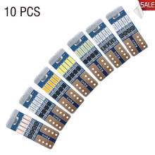 10Pcs High Bright Car Led Lights T10 W5W Canbus Error Free 194 Auto Interior Reading Lamps Dome Bulb White Blue Yellow 12V Diode 2024 - buy cheap