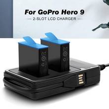 For GoPro HERO 9 3 Ways Battery Charger Charging Box For GoPro Hero 9 Sports Action Camera Battery Accessories 2024 - buy cheap