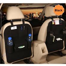 Asiento trasero de coche para niños, organizador de almacenamiento de fieltro elástico, antipatadas, accesorios protectores 2024 - compra barato