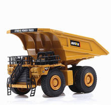 1/40 Scale Truck DieCast Alloy Metal Car Excavator Mining Dump Auto Truck Excavator Model Toy Engineering Truck Kids Collection 2024 - buy cheap