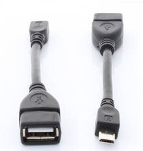 300pcs/lot Micro USB Host Cable OTG 10cm 5pin Mini Usb Cable for Tablet PC Mobile Phone MP4 MP5 Smart Phone 2024 - buy cheap