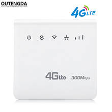 Unlocked 300Mbps WiFi Router 4g wifi Mobile LTE CPE Routers with LAN Port Support SIM Card Europe Asia Middle East Africa 2024 - buy cheap