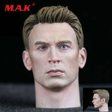 1/6 American Male Head Carving Young Man Head Sculpt For  12'' HT Male  Figure Dolls In Stock 2024 - buy cheap