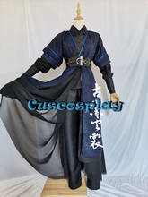 Chinese Anime Tian Guan Ci Fu He Xuan Cosplay Costume Xue Yang Black Hanfu Anime Outfit Unisex Men Halloween Costumes Full Set 2024 - buy cheap