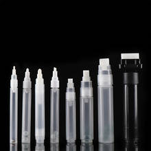 Caneta vazia de plástico com encaixe 3mm 5mm 6.5mm 8mm 10mm, acessórios para canetas de pintura, giz líquido, marcadores 2024 - compre barato