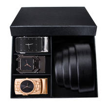 Cow Genuine Leather Belts For Men Automatic Business Male Belt Brand Ratchet Buckle Belt 110-160cm Long Male Strap DiBanGu 2024 - buy cheap