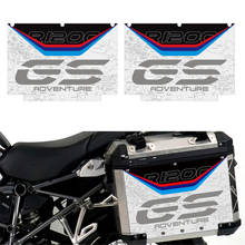 Funda de pegatina reflectante para motocicleta, pegatina lateral para maletero, ADV, para BMW 2004-2020, R1200GS, R1250GS, Adventure 2019 2024 - compra barato