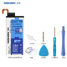 NOHON новый оригинальный аккумулятор для Samsung Galaxy S6 Edge S6Edge SM-G925 G925 G9250 G925F 2600 мАч сменные батареи + Инструменты для ремонта 2024 - купить недорого