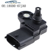 Novo mapa turbo boost manifold sensor de pressão absoluta para renault megane ii scenic ii laguna ii 1.9 dci 18590-67ja0 200375080 2024 - compre barato