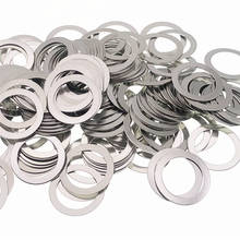 10pcs 49mm inside diamet stainless steel ultra thin washers metal washer meson gasket 57mm-60mm outer DIA 1.2mm-2.5mm thick 2024 - buy cheap