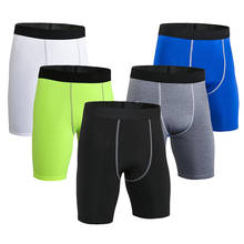 Pantalones cortos de talla grande 3XL para hombre, mallas para correr, pantalones cortos de entrenamiento de secado rápido, ropa de gimnasio, calzoncillos tipo bóxer 2024 - compra barato