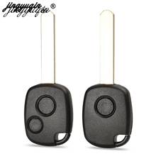 jingyuqin BUTTON 1/2button Remote key case For Honda CR-V Odyssey Fit City Civic accord transponder key Replacement with blade 2024 - buy cheap