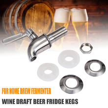 Grifo de elaboración de cerveza artesanal, herramienta de grifo de Metal, fermentador de elaboración casera, barril de vino, dispensador de zumo, accesorios de Bar, 1cps 2024 - compra barato