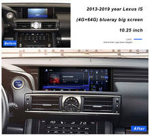 Com 4g wifi canbus carplay navegação gps áudio do carro para lexus is300 is350 is250 is200 android unidade de cabeça automática 2024 - compre barato