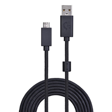 Cable de extensión de Cable de datos de Audio de carga USB para auriculares de videojuegos, repuesto de nailon trenzado, para Logitech G633, G933, G633S, G933S 2024 - compra barato