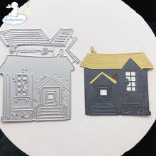 Bunnymoon House-2 2020 New Metal Cutting Dies Stencils for DIY Scrapbooking/photo Album stamps Decorative Embossing DIY Paper 2024 - buy cheap