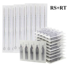 100 Pcs 3RS 5RS 7RS 9RS 11RS Tattoo Needles with 3/5/7/9/11RT Gray Disposable Tattoo Tips Tattoo Combo Free Shipping 2024 - buy cheap