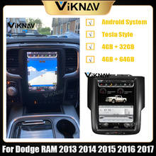 Android 2Din автомобильное радио для Dodge RAM 2013 2014 2015 2016 2017 стерео приемник автомобильный мультимедийный плеер GPS навигация магнитофон 2024 - купить недорого