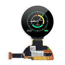 Wisecoco x120bln02 exibição redonda 1.2 390 oled amoled display 390x tela circular circular mipi 24 pinos para painel de relógio inteligente 2024 - compre barato