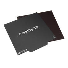 Creality-adesivo de plataforma aquecida magnético, "creality 3d tamanhos 235x235mm, suave, superfície de construção, magnético para partes da impressora 3d Ender-3 v2 cr20 2024 - compre barato