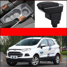 Reposabrazos para Ford Ecosport, caja central con portavasos, Cenicero, interfaz USB, 2002-2018 2024 - compra barato