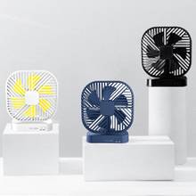 Magnetic USB Fan USB or AA Battery Powered Desk Fan with 3 Speed Timing Function  2024 - buy cheap