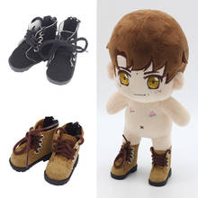 Calçados de 5cm para bonecas bjd, novas botas casuais de brinquedo, tênis de academia 1/6 para exo 20cm, coreia, kpop, bonecas de pelúcia, acessórios para boneca de brinquedo 2024 - compre barato