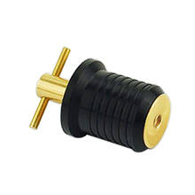 Brass Twist Drain Plug 1 inch 25mm for Marine Boats Yacht Kayak Canoe 2024 - buy cheap