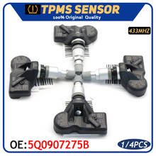 Tpms sensor de monitoramento de pressão dos pneus, tpms integrado, para audi q7 q5, q3, tt, a8, a6, a7, a3, r8, skoda, bentley, porsche, mclaren, volkswagen 2024 - compre barato