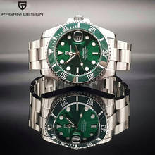 PAGANI DESIGN Stainless Steel Waterproof Watch Men relogio masculino Men Automatic Watch Sapphire Luxury Mechanical Wristwatch 2022 - buy cheap