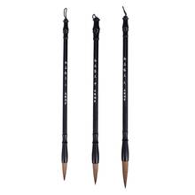 3pcs Wolf Hair Chinese Caligraphy Brush Pen Kanji Japanese Sumi Drawing Brushes Excellent Watercolor Painting Writing Brush 2024 - buy cheap