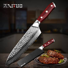 XITUO-cuchillo de Chef de acero damasco de 67 capas, herramienta de cocina de 7,5 pulgadas, cuchillo de acero de Damasco, cuchillo carnicero japonés, accesorio de cocina 2024 - compra barato