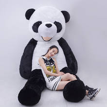 Cute Unfilled Giant Panda Bear Skin 300cm High Quality DIY Soft Stuffed Animal Shell Plush Doll Toy for Children Birthday Gifts 2024 - buy cheap
