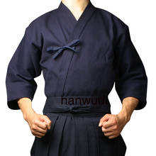 Japanese Traditional Aikido Kendo Jacket Hapkido Wushu Clothing 100% Cotton Martial Arts Clothing Artes Marciales 2024 - buy cheap