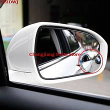 1Pc/2pcs Car 360 Degree Wide Angle Convex Mirror Small Round Side Blindspot Rearview Parking Mirror Framless Blind Spot Mirror 2024 - buy cheap