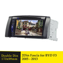 2Din Car Radio Fascia DVD Player Dash Frame Fascias for BYD F3 2005-2013 Stereo Audio Refitting Panel Bezel Trim Face Plate Kit 2024 - buy cheap