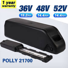 Original 21700 Cell 48V Battery 36V ebike Battery Polly 4C 5C 20AH 30A BMS 250W 350W 500W 750W 1000W BBS02 BBS03 BBSHD Bafang 2024 - buy cheap