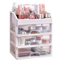 Cajón de almacenamiento para brochas de maquillaje, estuche de joyería para artículos diversos, soporte para esmalte de uñas, caja de joyería, organizador de herramientas cosméticas de 2/3 capas 2024 - compra barato