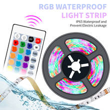 Tira de luces LED RGB 2835 SMD, cinta Flexible de 5V, luz más brillante, colorida, USB, 1, 2, 3, 4 y 5 m, cinta impermeable 2024 - compra barato