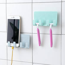 Mobile Phone Ipad Charger Bracket Holder Kitchen Bathroom Shelves 4 Hooks Available Est 2024 - buy cheap