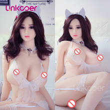 Реалистичные силиконовые секс-куклы Linkooer 160 см, большие груди, сексуальная попа, красивое тело, японская аниме Кукла, оральная Вагина, взрослые игрушки для мужчин 2024 - купить недорого