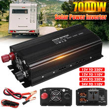 7000W Dual LED Solar Power Inverter 12V/24V to 110V/220V Car Inverter Charger Converter Adapter Modified Sine Wave Transformer 2024 - buy cheap