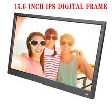 Fashion 15.6'' IPS HD LED Touch Control Multimedia Digital Photo Frame Music Video Photo Display Clock Calendar E-book. 2024 - buy cheap