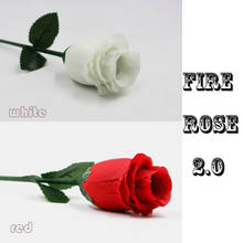 Огонь Роза 2,0 фокусы одной розы исчезают до трех Магия Magiciain этап вечерние иллюзии, трюк, реквизит ментализм комедии 2024 - купить недорого
