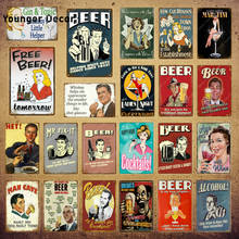 Carteles de Metal para decoración de pared, letreros de lata para whisky, Alcohol, cerveza, PLACA de Metal Vintage, Pub, Bar, Club, cueva de hombre, YI-127 2024 - compra barato